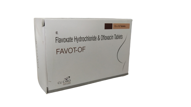 Flavoxate Hydrochloride 200 Mg + Ofloxacin 200 Mg