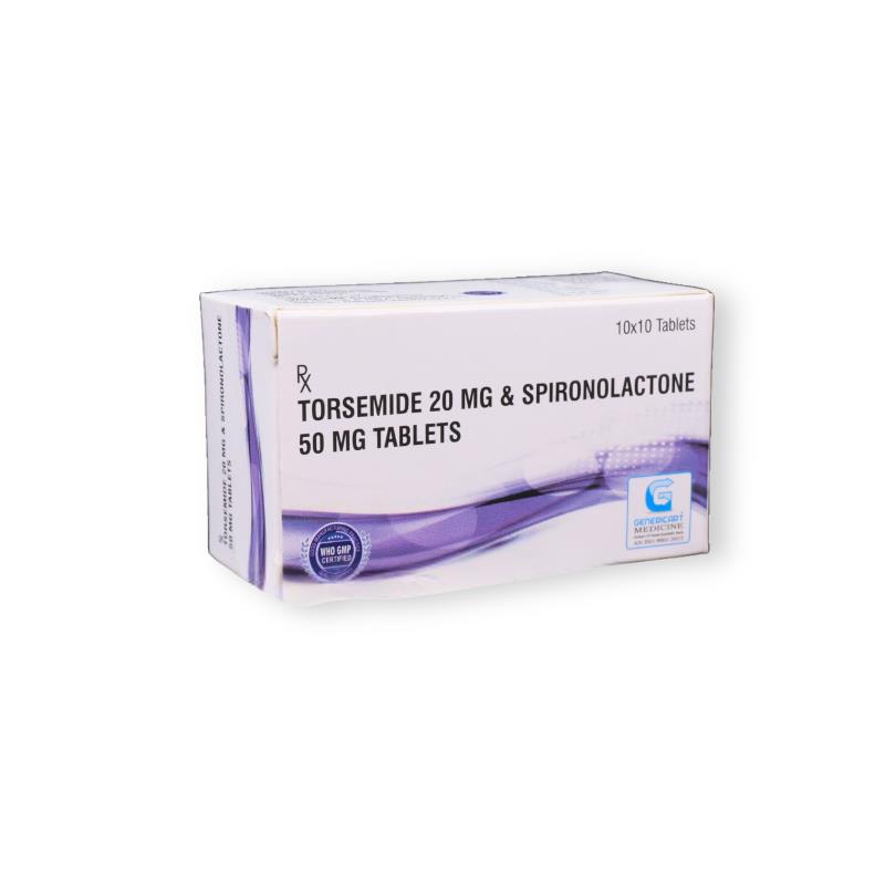 Torsemide 20 Mg + Spironolactone 50 Mg