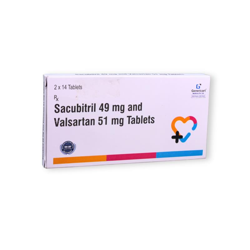 Sacubitril 49 Mg + Valsartan 51 Mg