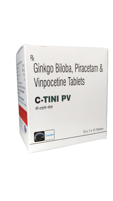 Ginko Biloba 60 Mg + Piracetam 400 Mg + Vinpocetine 5 Mg