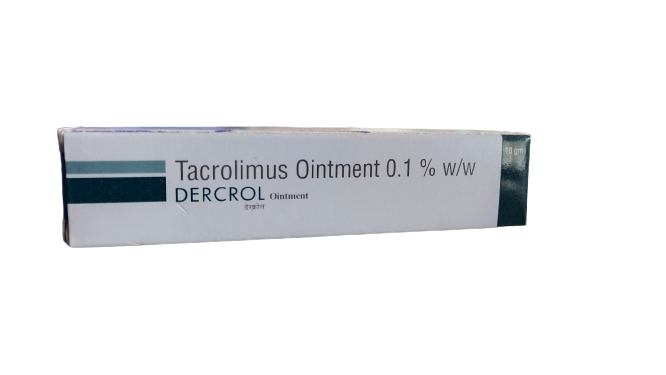Tacrolimus 0.1% W/w Ointment
