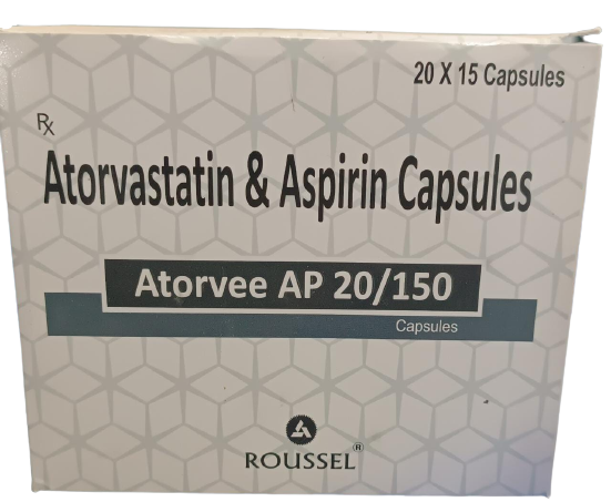 Atorvastatin 20 Mg + Aspirin 150 Mg