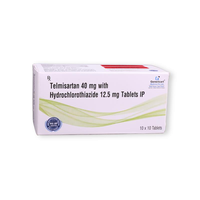 TELMISARTAN 40 MG + HYDROCHLOROTHIAZIDE 12.5 MG