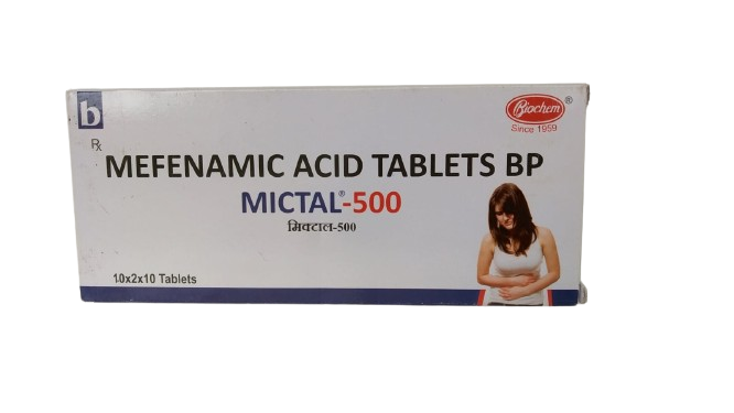 Mefenamic Acid 500 Mg