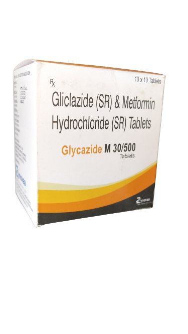 Gliclazide(sr) 30 Mg + Metformin Hydrochloride(sr) 500 Mg