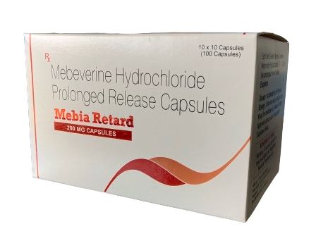 Mebeverine Hydrochloride Prolonged Release 200 Mg