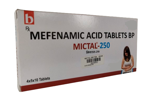 Mefenamic Acid 250 Mg