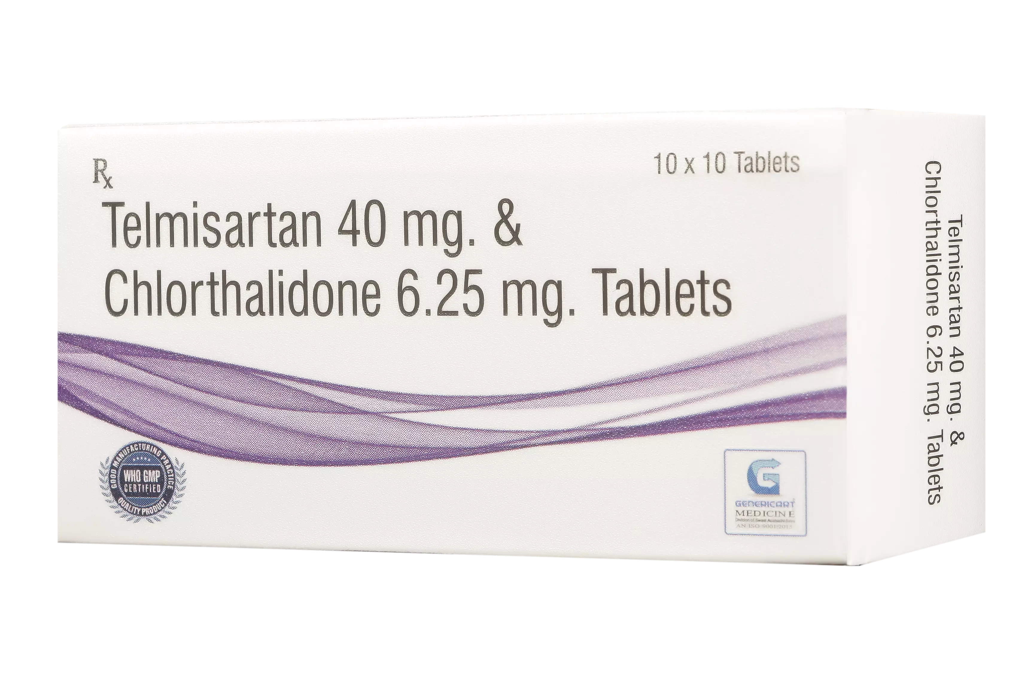 Telmisartan 40 Mg + Chlorthalidone 6.25 Mg