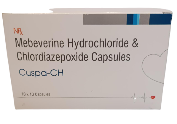 Mebeverine 135 Mg + Chlordiazepoxide 5 Mg