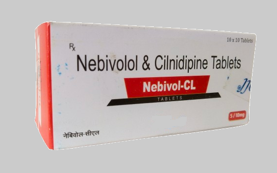 Nebivolol 5 Mg + Cilnidipine 10 Mg