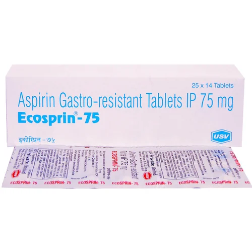 Aspirin Gastro-resistant Tab 75 Mg/ecosprin-75