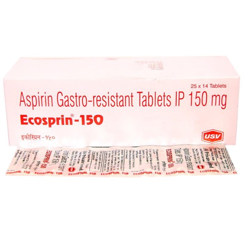Aspirin Gastro-resistant Tab 150 Mg/ecosprin-150