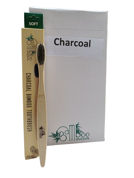 Charcoal Bamboo Brush