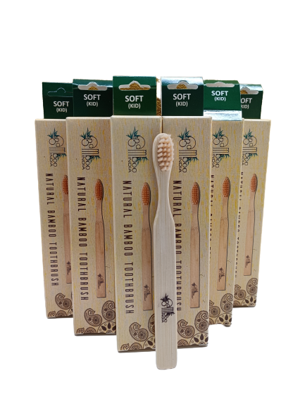 Natural Bamboo Brush Kids