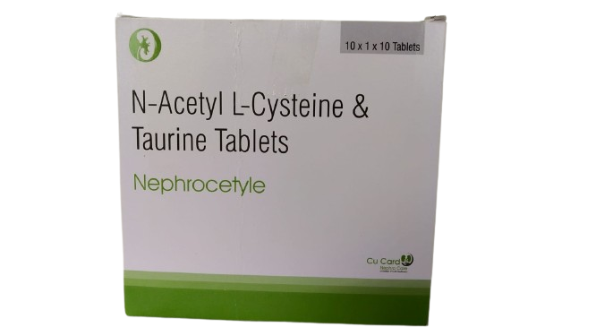 N-acetyl L-cysteine 600 Mg + Taurine 500 Mg