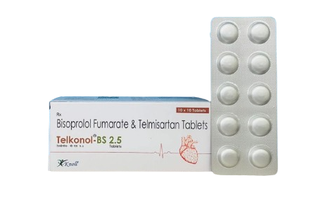 Bisoprolol Fumarate 2.5 Mg + Telmisartan 40 Mg