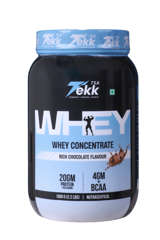 TEKK MUSCLE WHEY CONCENTRATE RICH CHOCOLATE FLAVOUR