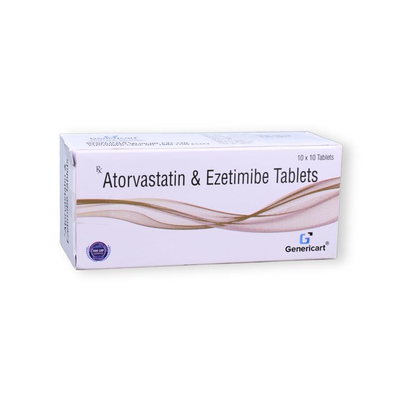 Atorvastatin 10 Mg + Ezetimibe 10 Mg