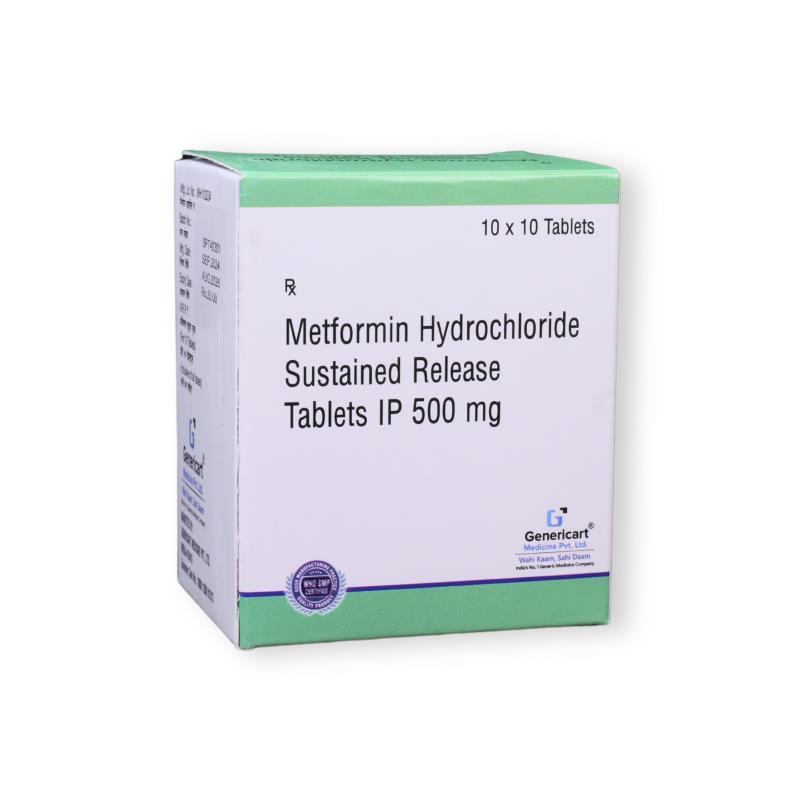Metformin Hydrochloride 500 Mg ( Sr )