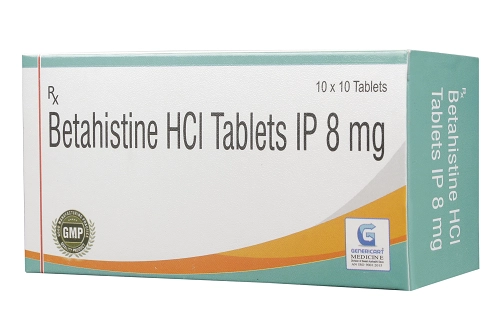Betahistine Hydrochloride 8 Mg
