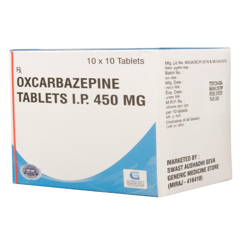 Oxcarbazepine 450 Mg