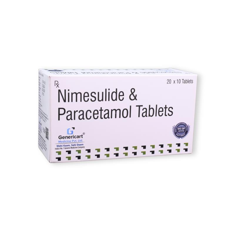 Nimesulide 100 Mg + Paracetamol 325 Mg