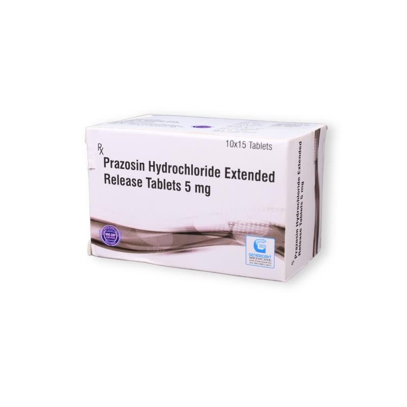 Prazosin Extnd Release 5 Mg
