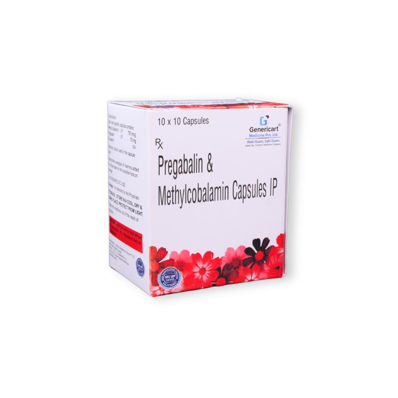 Pregabalin 75 Mg + Methylcobalamin 750 Mcg