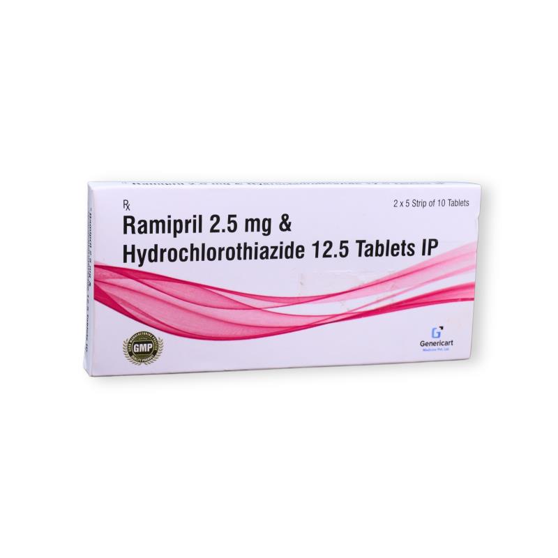 Ramipril 2.5 Mg + Hydrochlorothiazide 12.5 Mg