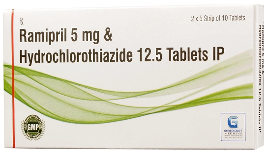 Ramipril 5 Mg + Hydrochlorothiazide 12.5 Mg