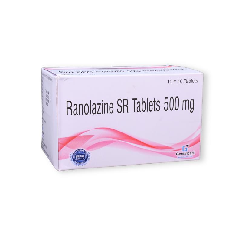 Ranolazine Sr 500 Mg