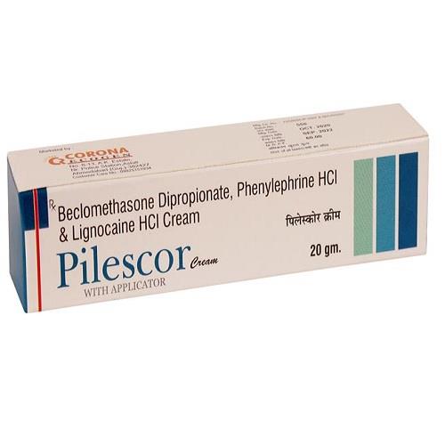 Beclometasone Dipropionate 0.025% W/w + Phenylephrine Hcl 0.1% W/w  +  Lignocaine 2.5% W/w