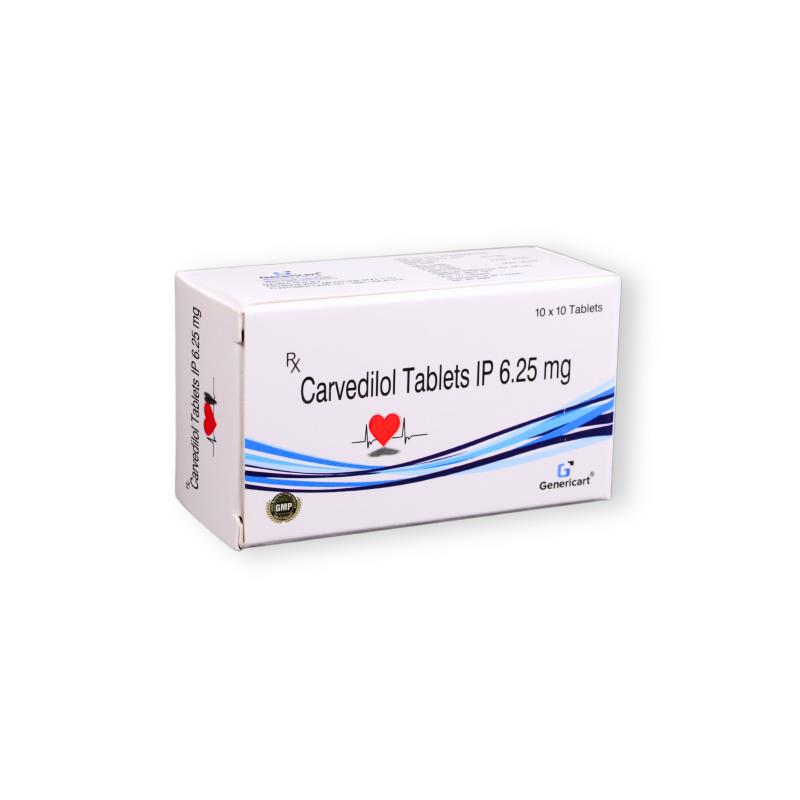 Carvedilol 6.25 Mg