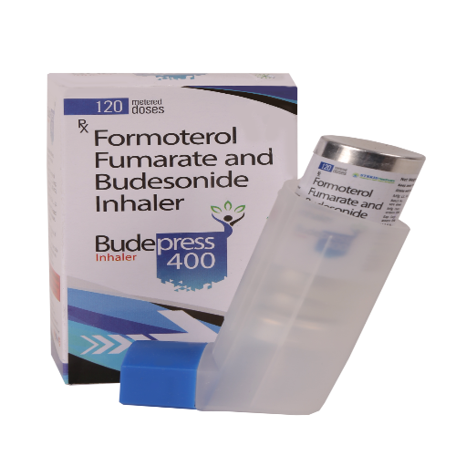 Budesonide 400 Mcg + Formoterol Fumarate 6 Mcg 120 Md