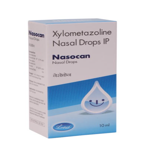 Xylometazoline 0.1% W/v