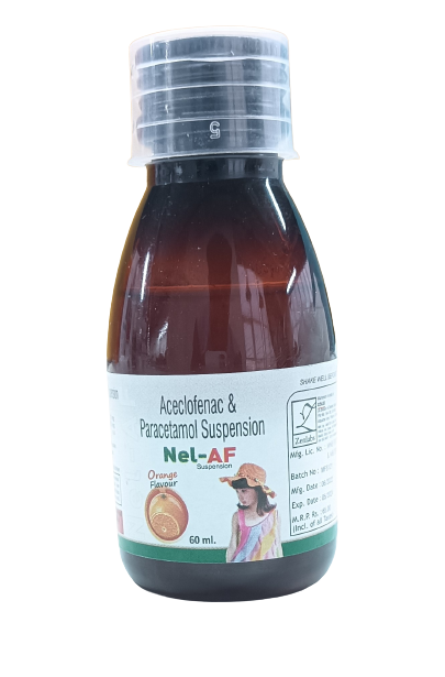 Aceclofenac 50 Mg + Paracetamol 125 Mg 60 Ml