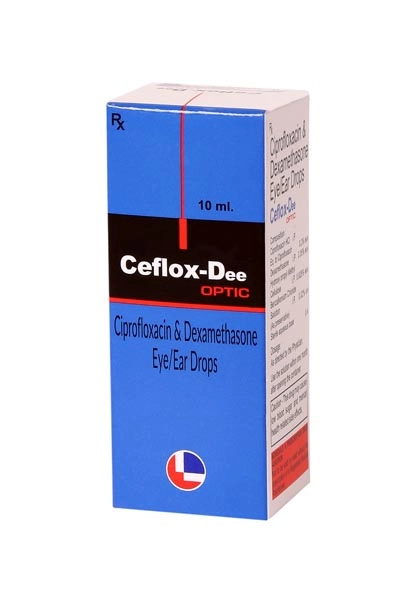 Ciprofloxacin 0.3% W/w + Dexamethasone I.p 0.0 5% W/w