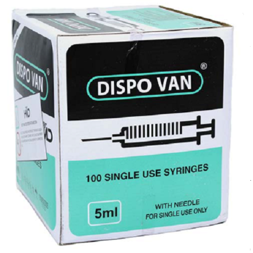Dispovan Syringe 5 Ml