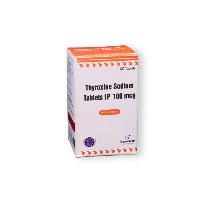 THYROXINE SODIUM 100 MCG