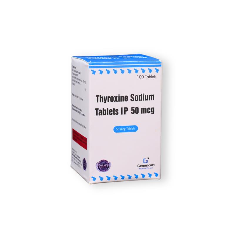 THYROXINE SODIUM 50 MCG