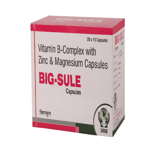 Vitamin B1 2 Mg + Vitamin B2 2 Mg + Vitamin B6 0.75 Mg + Zinc Sulphate 20 Mg + Magnesium Sulphate 10 Mg