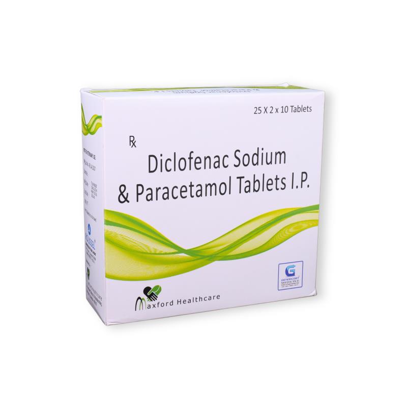 Diclofenac 50 Mg + Paracetamol 325 Mg