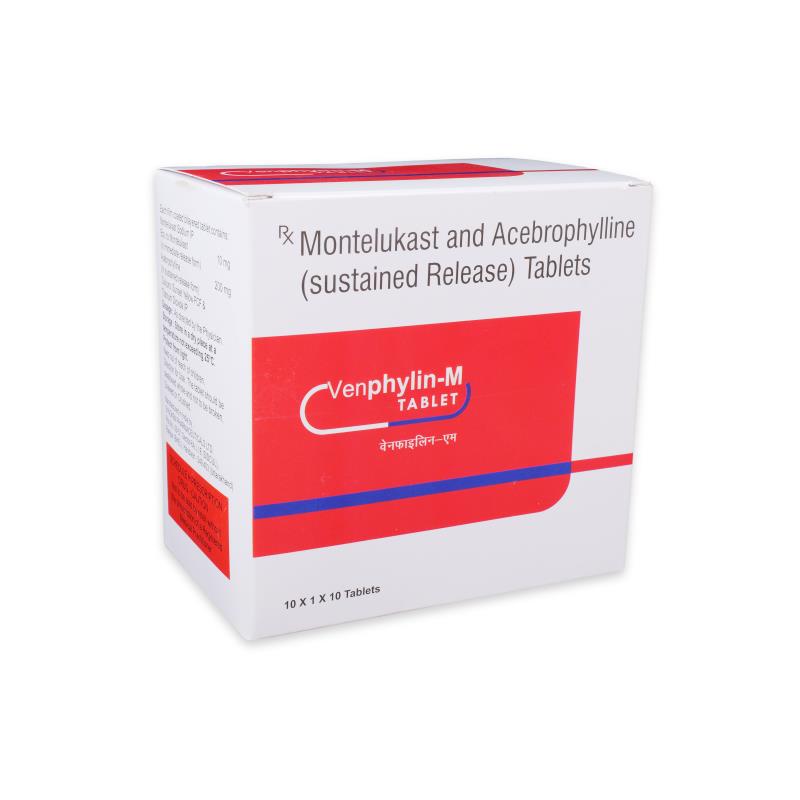 Acebrophylline 200 Mg (sr) + Montelukast 10 Mg