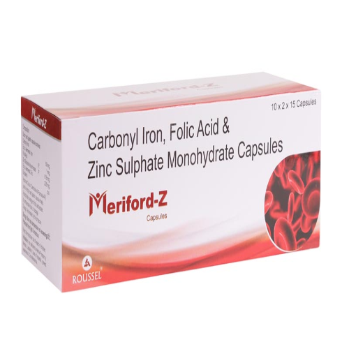 Carbonyl Iron 50 Mg + Folic Acid 0.5 Mg + Zinc Sulphate 61.8 Mg