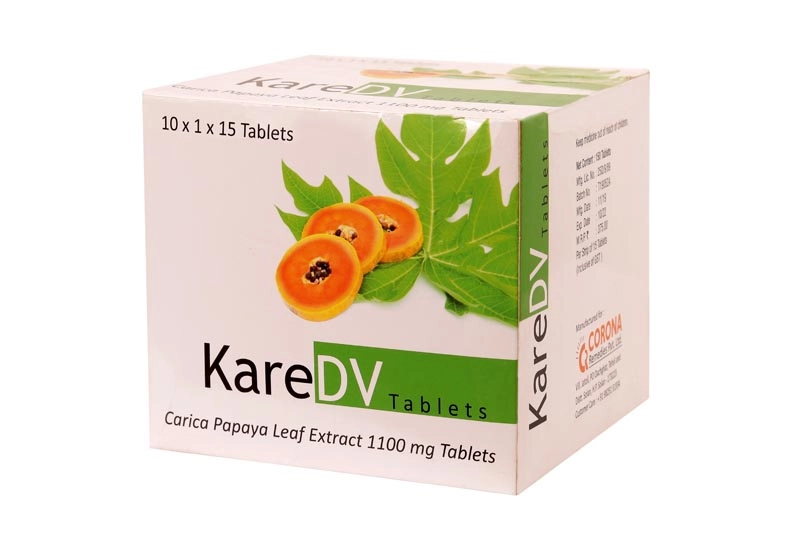 Carica Papaya Leaf Extract 1100 Mg