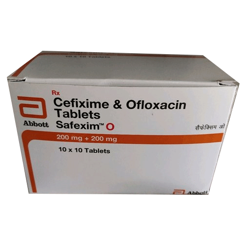 Cefixime 200 Mg + Ofloxacin 200 Mg