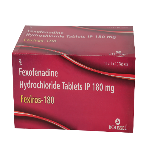 Fexofenadine Hydrochloride 180 Mg