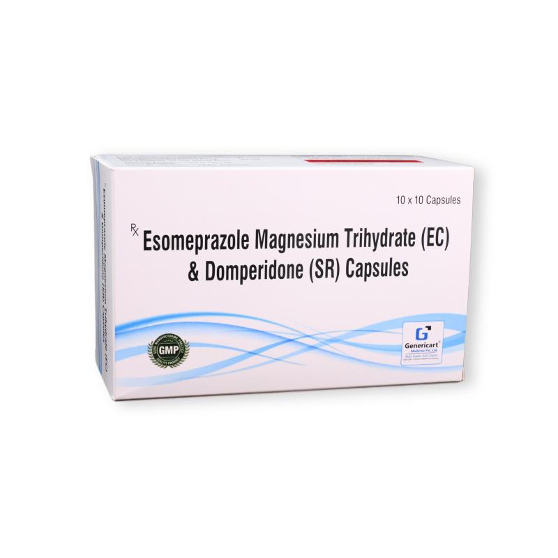Esomeprazole 40 + Domperidone 30 Mg Sr