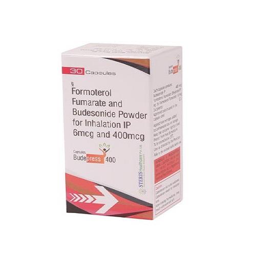 FORMOTEROL FUMARATE 6 MCG + BUDESONIDE IP 400 MCG