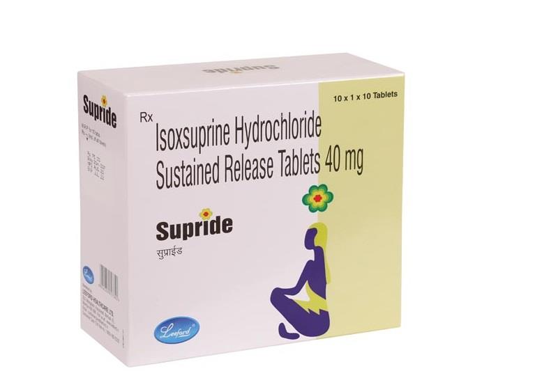 Isoxsuprine Hydrochloride Sr 40 Mg
